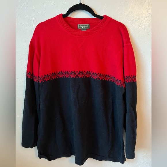 Eddie Bauer Other - 𝅺Eddie Bauer Christmas Sweater Sz XL